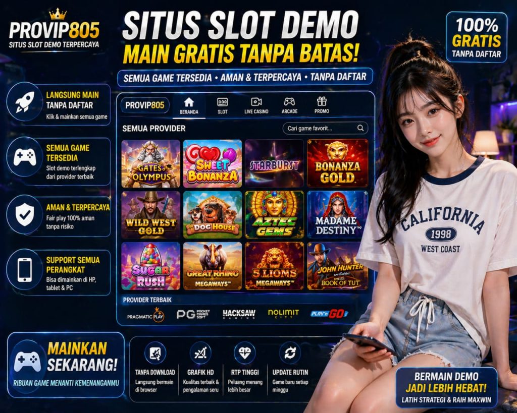 Situs Slot Demo Terbaik 2026 PROVIP805
