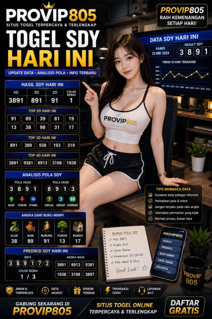 PROVIP805 Mengulas Togel SDY Hari Ini dan Data Angka