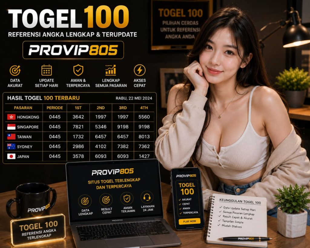 PROVIP805 Togel 100 Referensi Angka Populer